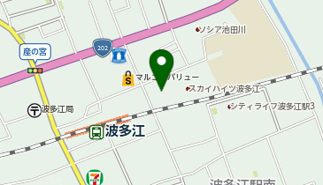 ディスカウントドラッグコスモス波多江駅店の地図画像