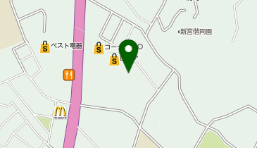 大賀薬局新宮三代店の地図画像