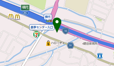 ディスカウントドラッグコスモス横代東店の地図画像