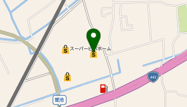 イオン大木ショッピングセンターの地図画像