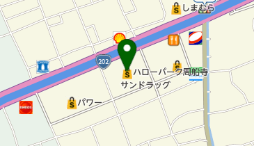 ハローパーク周船寺の地図画像