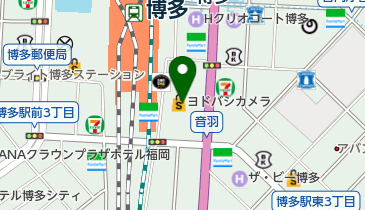 ヨドバシカメラ マルチメディア博多の地図画像