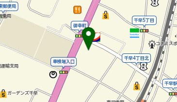 ハローパーク千早の地図画像