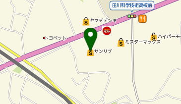 マックハウス田川店の地図画像