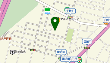 ファッションセンターしまむら大牟田南店の地図画像