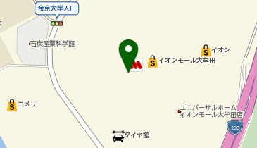 ライトオンイオンモール大牟田店の地図画像