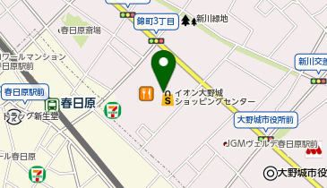 マックハウスイオン大野城店の地図画像
