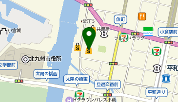 VAN小倉井筒屋の地図画像