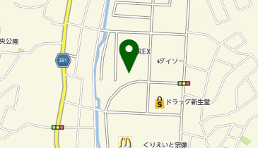 ワークマンカラーズくりえいと宗像店の地図画像