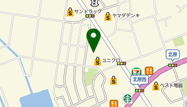 ジーユー福岡伊都店の地図画像