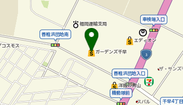 アカチャンホンポガーデンズ千早店の地図画像