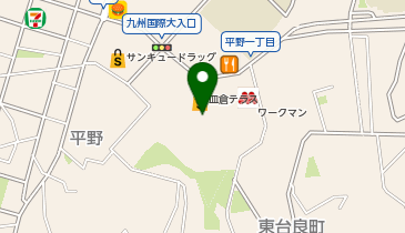 ファッションセンターしまむら皿倉テラス店の地図画像