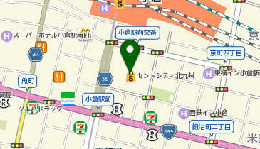 ジーユーセントシティ小倉駅前店の地図画像