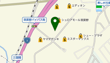 フタタシュロアモール筑紫野店の地図画像