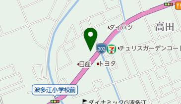 フタタ前原店の地図画像