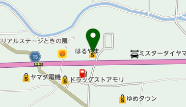 フタタ八女店の地図画像
