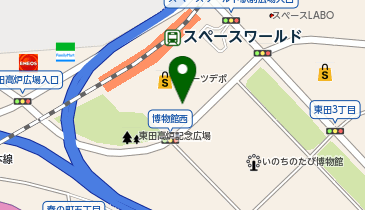 ゴルフ5スペースワールド駅前店の地図画像
