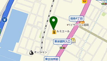 つるやゴルフ福岡東店の地図画像