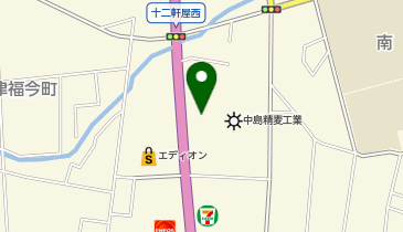 ポイント久留米津福バイパス店の地図画像