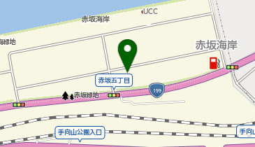 ポイント小倉赤坂海岸店の地図画像