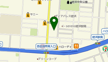 ポイント姪浜店の地図画像