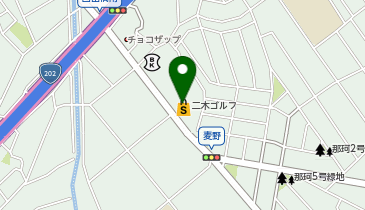 二木ゴルフ博多麦野店の地図画像