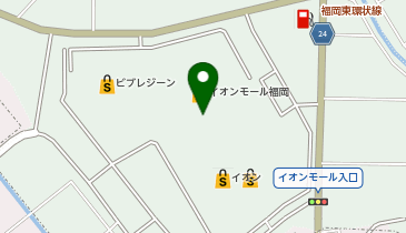 メガスポーツ福岡店の地図画像