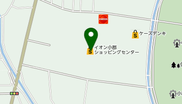 メガスポーツ小郡店の地図画像