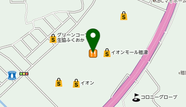 メガスポーツ福津店の地図画像