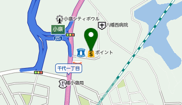 ポイント小嶺インター店の地図画像