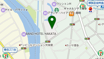 ゴルフ5フラッグシップストアキャナルシティ博多店の地図画像