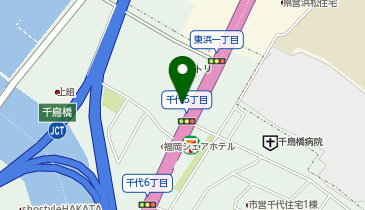 ベスト電器アウトレット博多店の地図画像