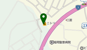 ニトリ新宮店の地図画像