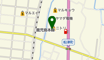 ニトリ大牟田店の地図画像