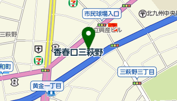 ニトリ小倉北店の地図画像