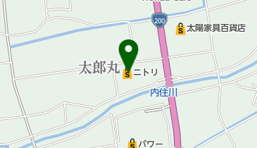 ニトリ飯塚店の地図画像