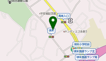 ビッグウッドFC水巻店の地図画像