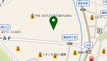 LIVING HOUSE.BAZAR BOX THE OUTLETS KITAKYUSHU店の地図画像