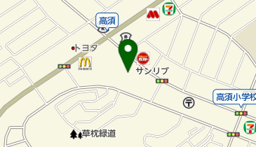 サンリブ高須の地図画像