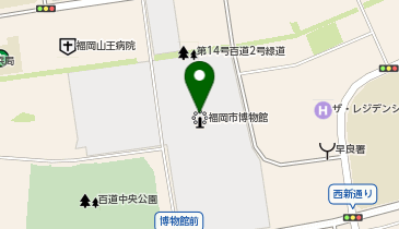 福岡金文堂博物館店の地図画像