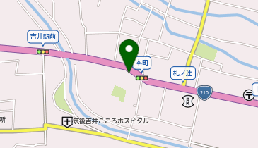 青柳書店の地図画像