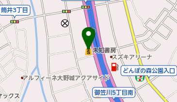 未知書房太宰府インター店の地図画像