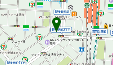 ブックオフ福岡博多口店の地図画像