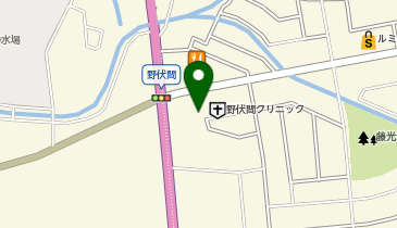 ブックオフ久留米上津バイパス店の地図画像