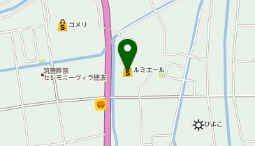 ルミエール穂波店の地図画像