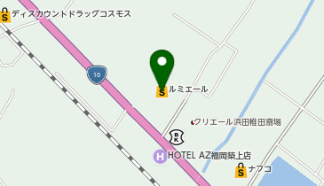 ルミエール椎田店の地図画像