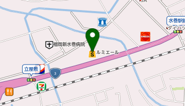 ルミエール水巻店の地図画像