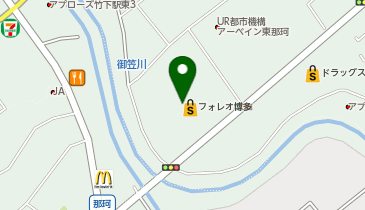 ルミエール東那珂店の地図画像