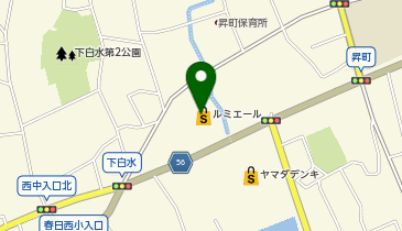 ルミエール春日店の地図画像