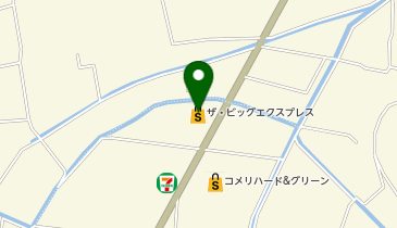 ザ・ビッグエクスプレス北野店の地図画像